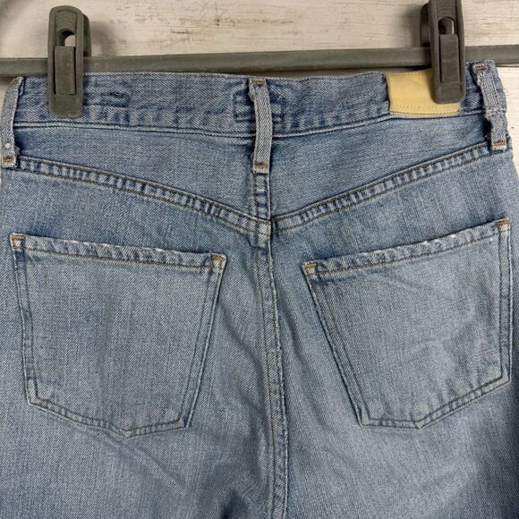 Citizens of Humanity Liya Classic Fit Crop Light Wash Jeans - Picture 3 of 4